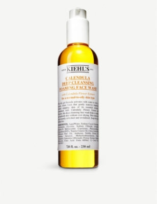 Kiehl's Calendula foaming wash 230ml, imported from the UK