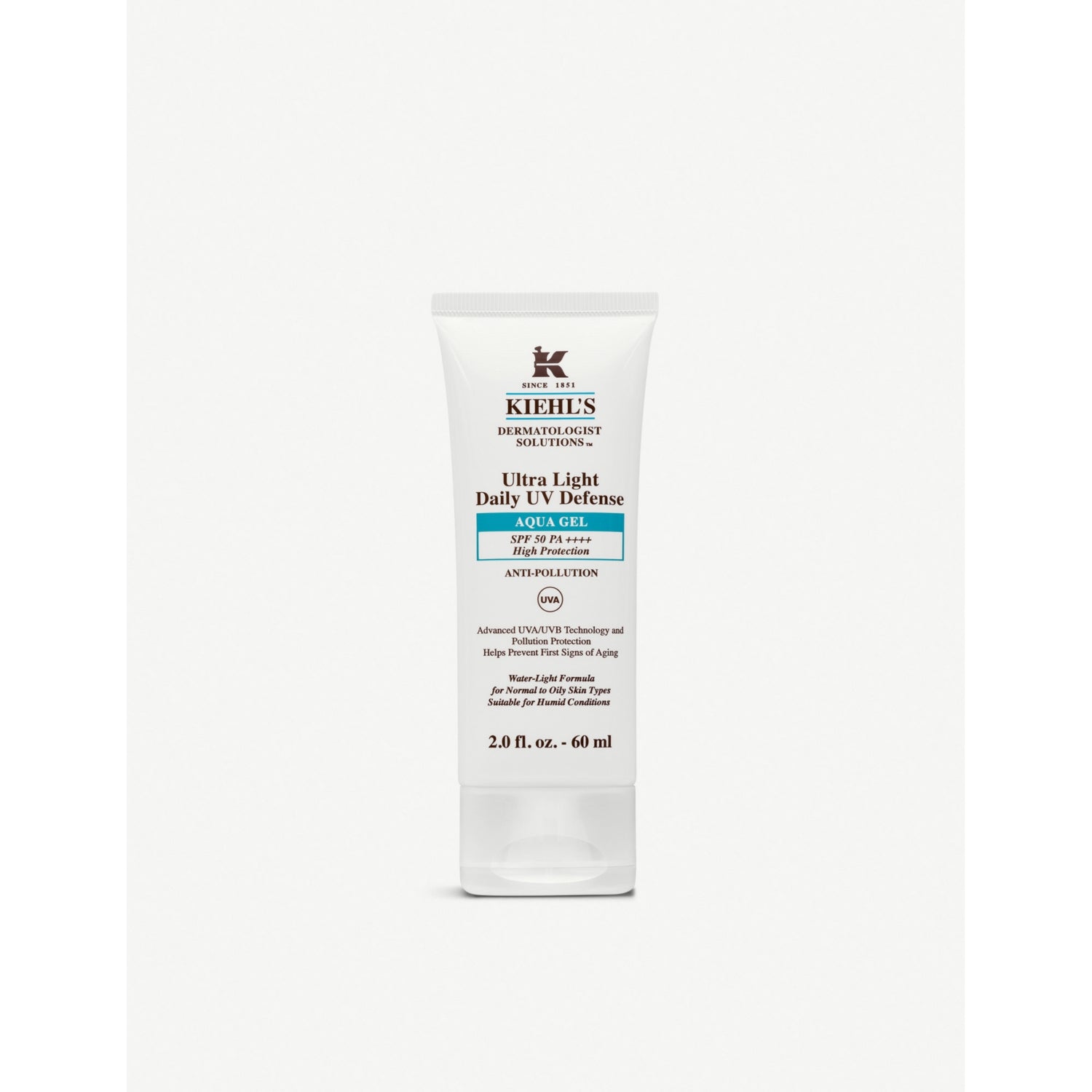 Kiehl's Ultra Light UV Defense SPF 50 sunscreen - British product