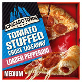 Chicago Town Takeaway Stuffed Crust Pepperoni Medium Pizza   490g GOODS M&S   