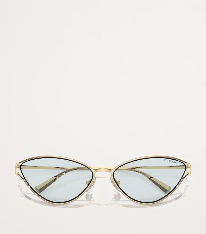 Tiffany & Co. metal cat eye sunglasses (British brand)
