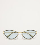Tiffany & Co. metal cat eye sunglasses (British brand)