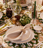 Maison Margaux Cotton Suzani tablecloth 180cm x 300cm, imported from the UK