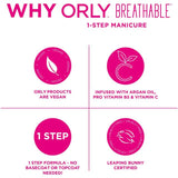 Orly 4 in 1 Breathable Treatment & Colour Nail Polish - Give Me A Break   18ml GOODS M&S   