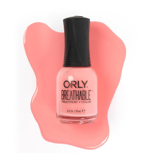 Orly 4 in 1 Breathable Treatment & Colour Nail Polish - Happy & Healthy   18ml GOODS M&S   