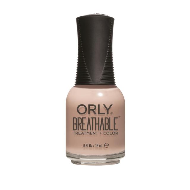 Orly 4 in 1 Breathable Treatment & Colour Nail Polish - Nourishing Nude   18ml GOODS M&S   