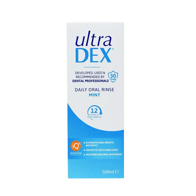 UltraDEX Daily Oral Rinse Mint   500ml GOODS M&S   