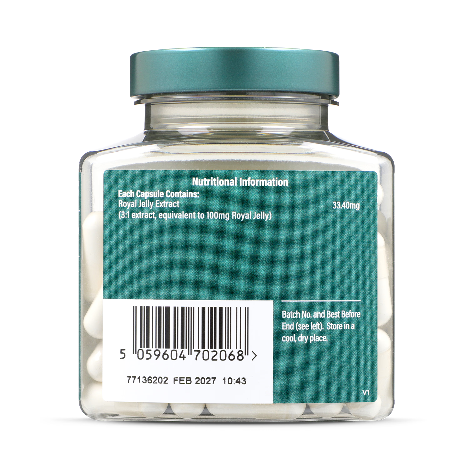 Holland & Barrett Royal Jelly 100mg 90 Capsules, imported from the UK