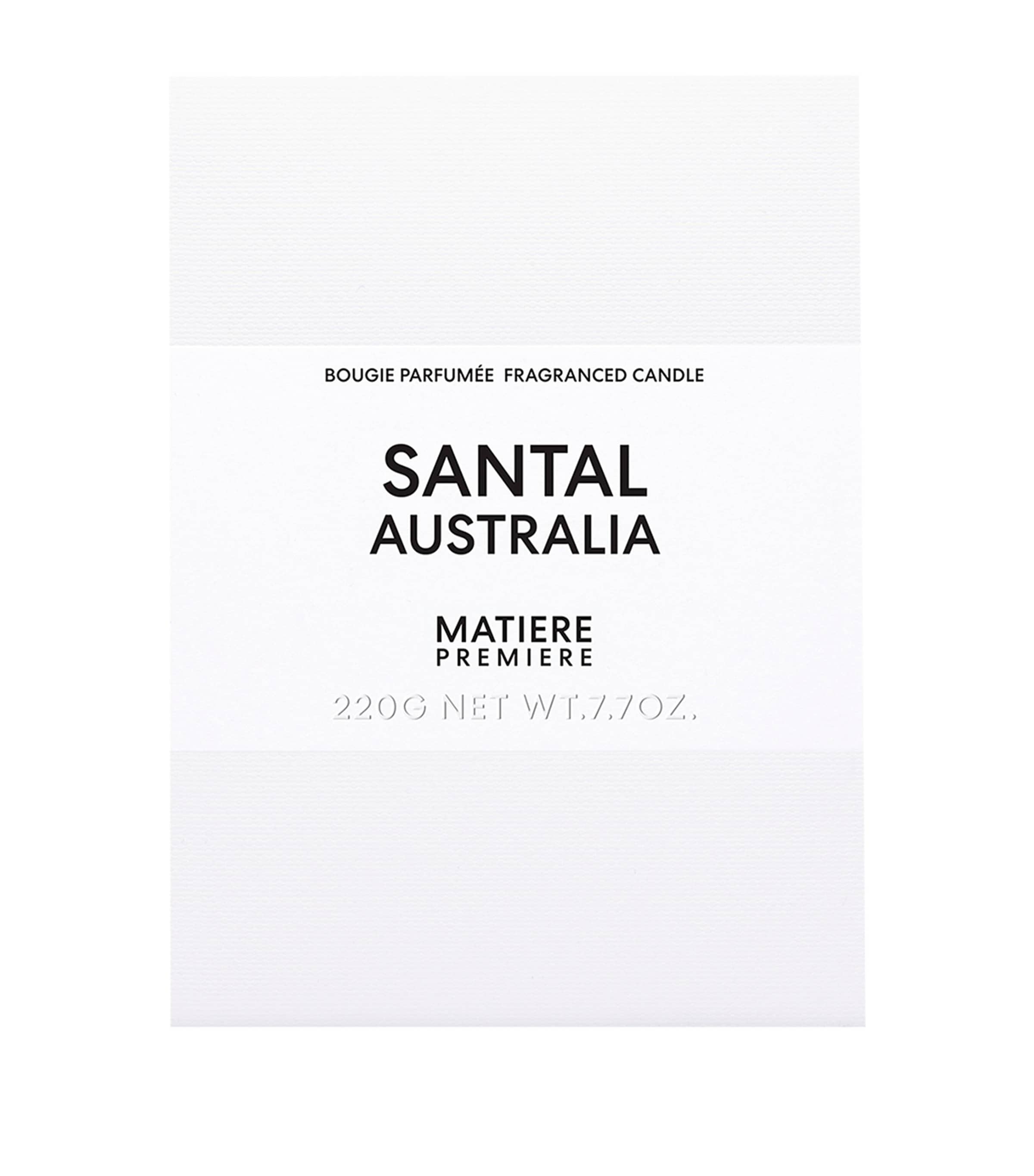 Matiere Premiere Santal Australia scented candle 220g, imported from the UK