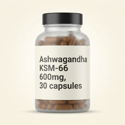 Holland & Barrett Holland & Barrett Ashwagandha KSM-66 600mg Calming Supplement 30 Capsules- Buy online at McGrocer