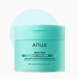 Anua PDRN 100 Hyaluronic Acid Glow Pads 180ml 60 pcs, imported from the UK