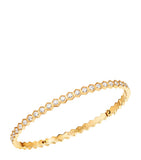 Chaumet yellow gold diamond Bee de Chaumet bangle - British product