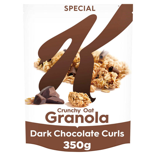 Kellogg's Special K Crunchy Oat Granola Dark Chocolate Curls Cereals ASDA   