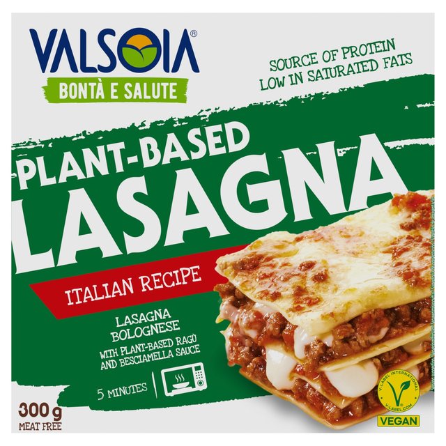 Valsoia Vegan Lasagne Frozen   300g