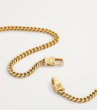 Tom Wood gold-plated curb chain necklace, imported from the UK