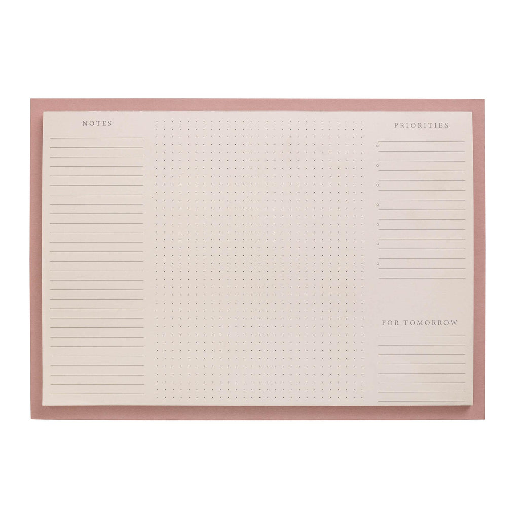 Sainsbury's Home Jotter Pad Pink