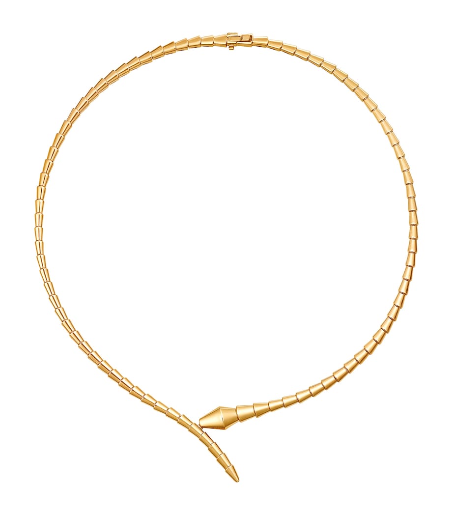 Bvlgari Serpenti Viper necklace 18kt yellow gold, imported from the UK