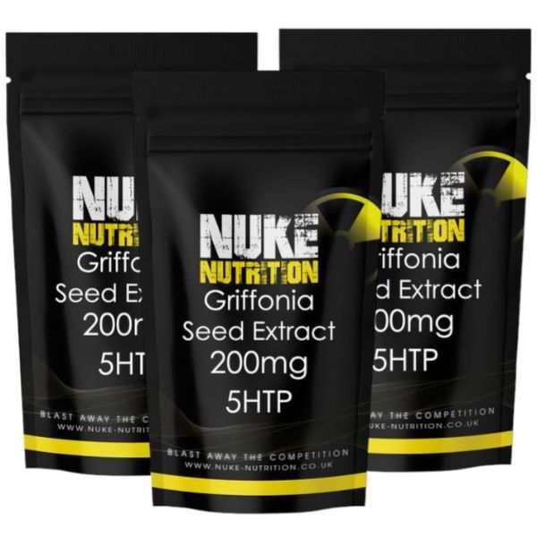 Nuke Nutrition Griffonia Seed Extract 5HTP 200mg - 180ct GOODS Superdrug   