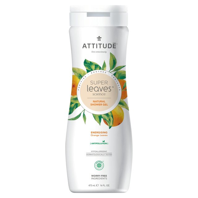 Attitude Super Leaves Shower Gel Energizing   473ml GOODS M&S   