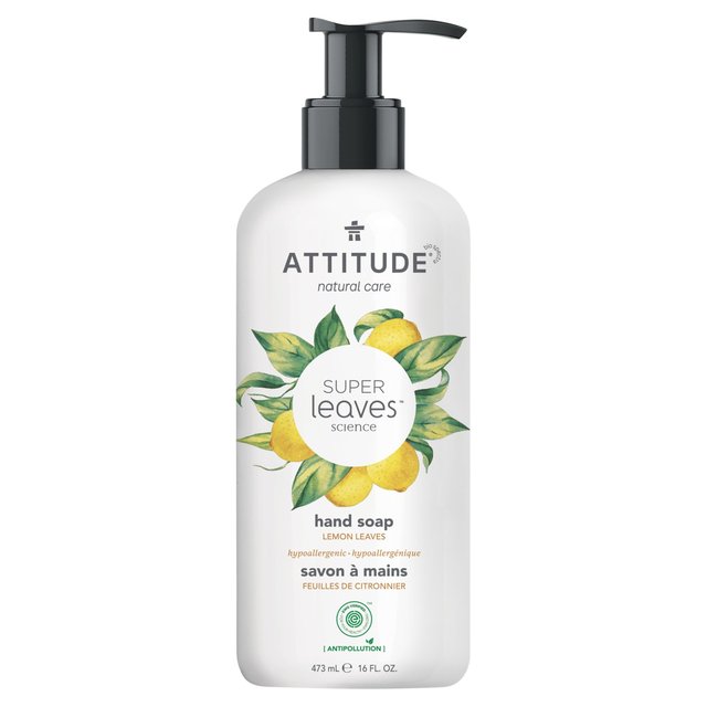 Attitude Super Leaves Hand soap Lemon Leaves   473ml GOODS M&S   