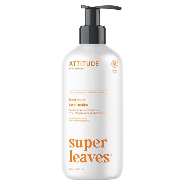 Attitude Super Leaves Hand Soap Orange Leaves   473ml GOODS M&S   