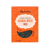 Minvita Organic Sprouted Red GABA Rice   500g GOODS M&S   