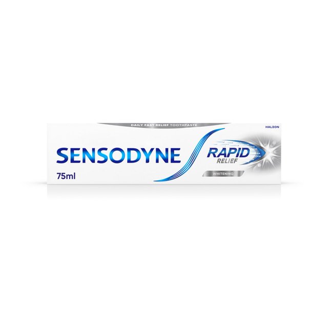 Sensodyne Rapid Relief Sensitive Whitening Toothpaste   75ml GOODS M&S   