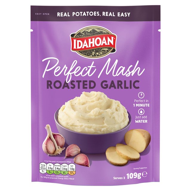 Idahoan Roasted Garlic Mash   109g GOODS M&S   