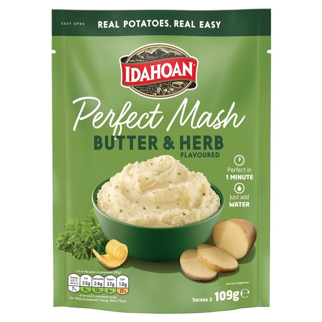 Idahoan Butter & Herb Mash    109g GOODS M&S   