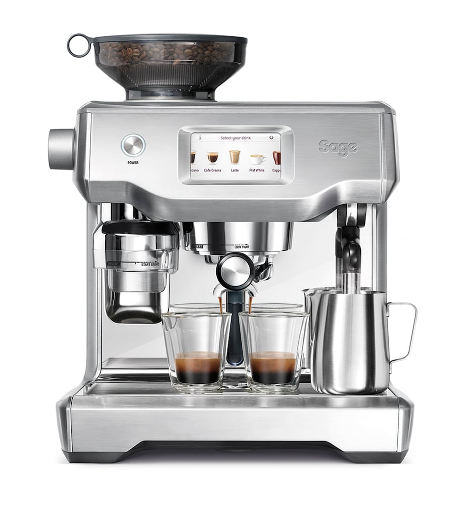 Sage Oracle Touch coffee machine stainless steel, imported from the UK
