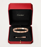 Cartier LOVE rose gold bracelet 18k 6.1mm (British brand)