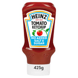 Heinz No Added Sugar or Salt Tomato Ketchup 425g GOODS Sainsburys   