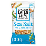 Off The Eaten Path Sea Salted Bean Sticks Sharing Bag Crisps   100g GOODS M&S   