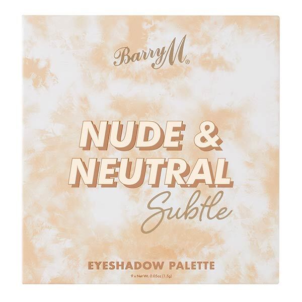 Barry M Nude And Neutral Subtle Eyeshadow Palette GOODS Superdrug   