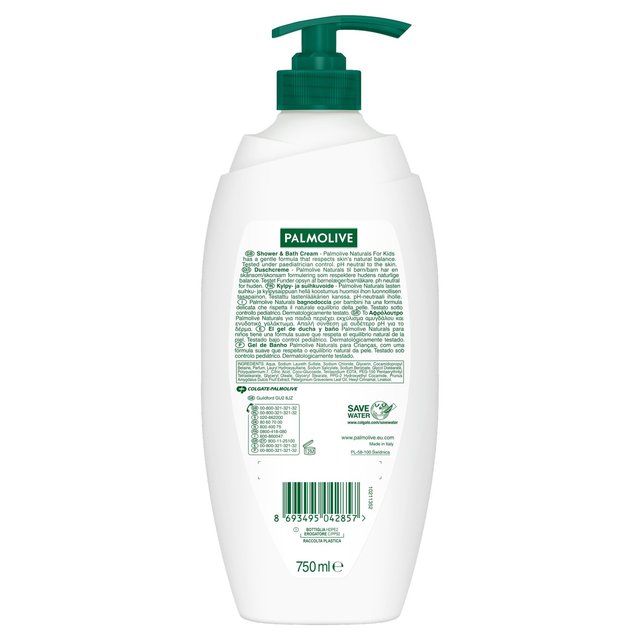 Palmolive Naturals Kids Shower & Bubble Bath Pump   750ml GOODS M&S   