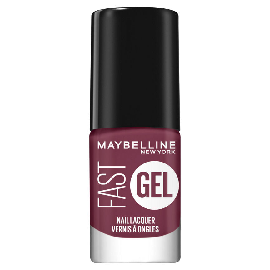 Maybelline Fast Gel Nail Lacquer Pink Charge 7 Long-Lasting Nail Polish