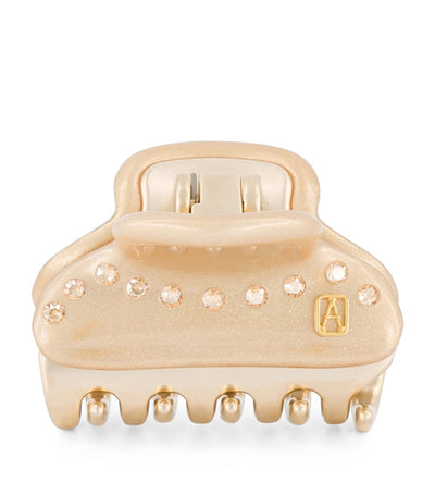 Harrods Alexandre de Paris Gold-Plated Crystal-Embellished Claw Hair Clip- Buy online at McGrocer
