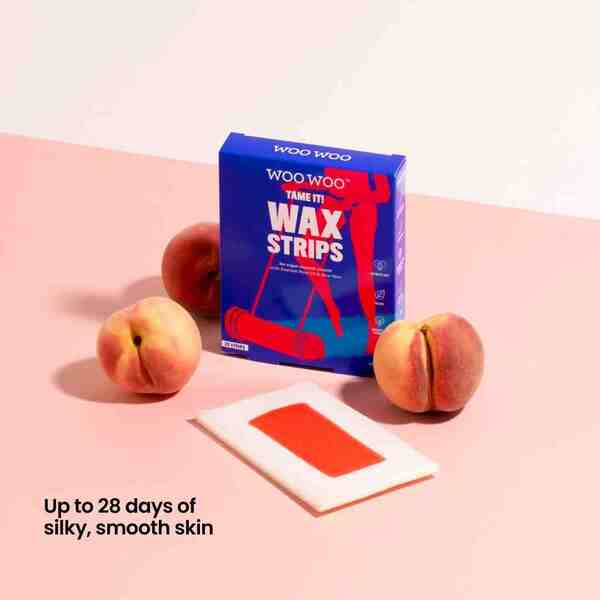 WooWoo wax strips for sensitive skin 30g (British brand)