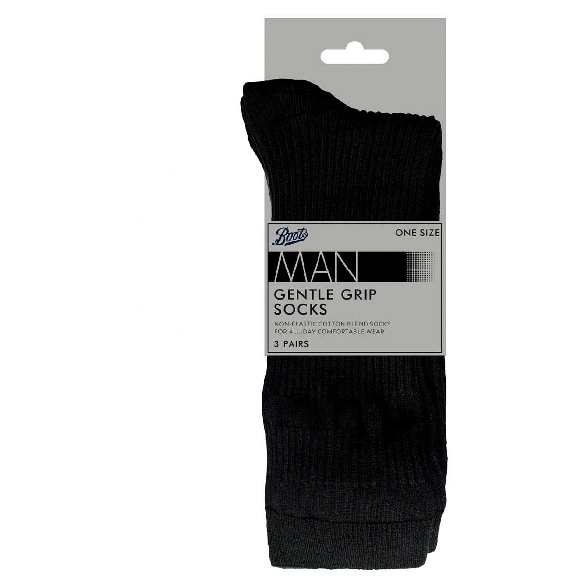 Boots Mens Cotton Gentle Grip Top Socks GOODS Boots   