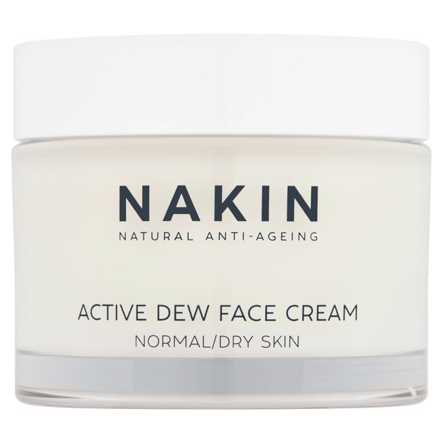 Nakin Natural Anti-Ageing Active Dew Face Cream   50ml GOODS M&S   