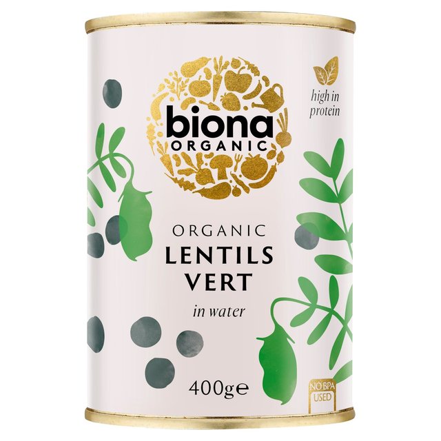 Biona Organic Lentils Vert   400g GOODS M&S   