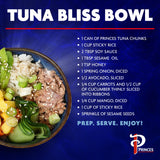 Princes Tuna Chunks in Sunflower Oil 4x145g, imported from the UK