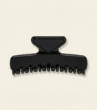 Prada triangle logo claw clip hair accessory, imported from the UK