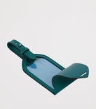 Smythson Panama leather luggage tag (British brand)