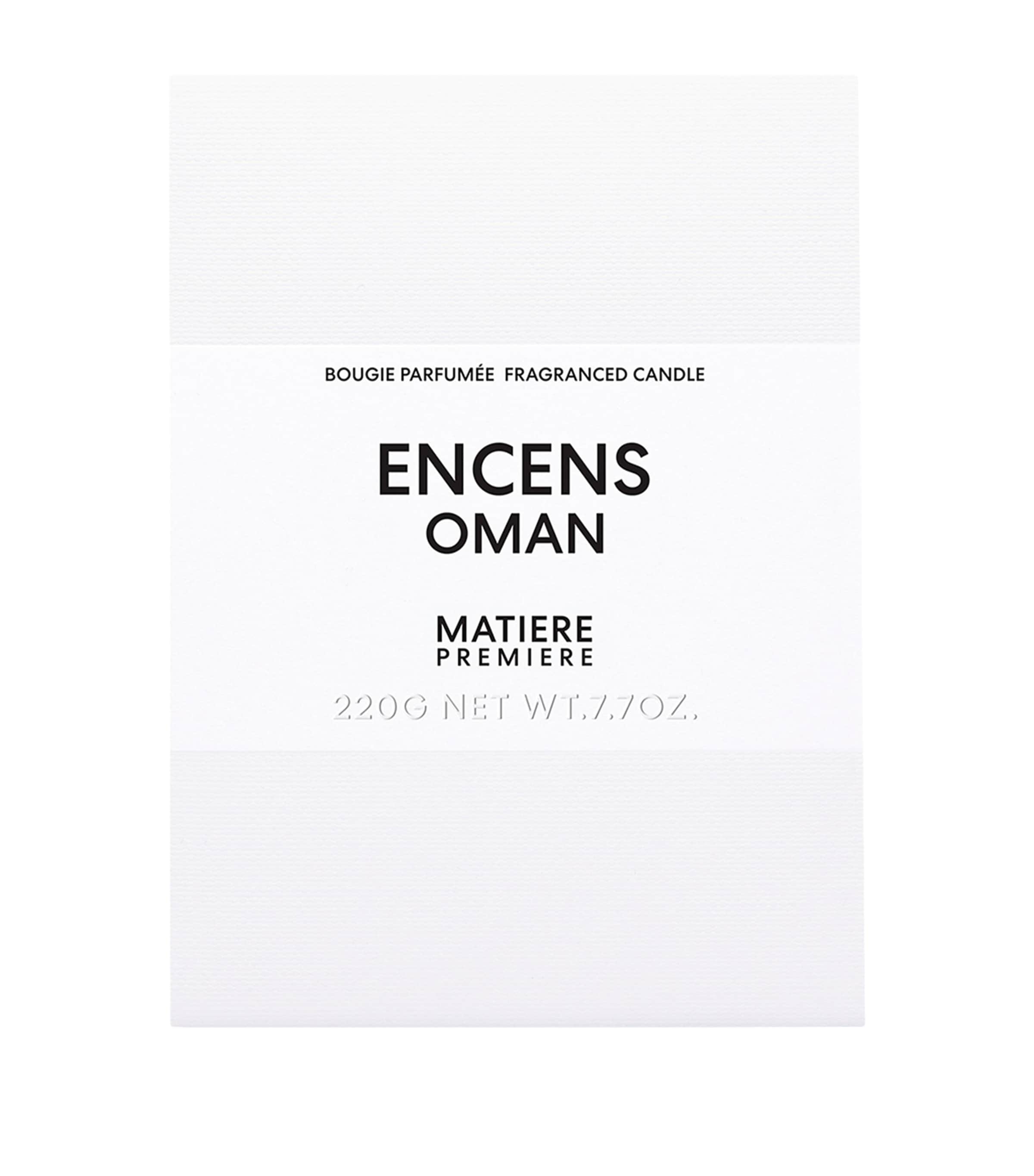 Matiere Premiere Encens Oman scented candle 220g, imported from the UK