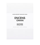 Matiere Premiere Encens Oman scented candle 220g, imported from the UK