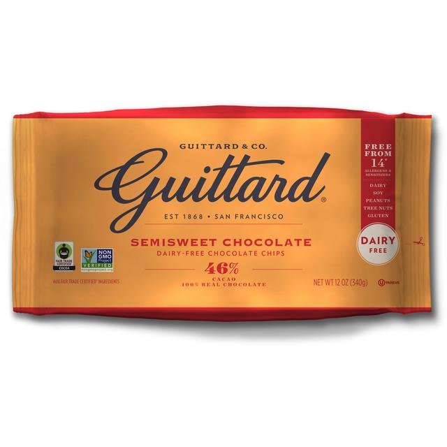 Guittard Semi-Sweet Chocolate Baking Chips 46%    340g GOODS M&S   