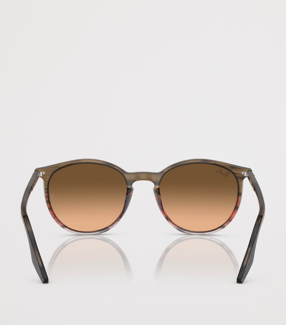Ray-Ban Phantos runde Sonnenbrille Acetat, importiert aus Großbritannien