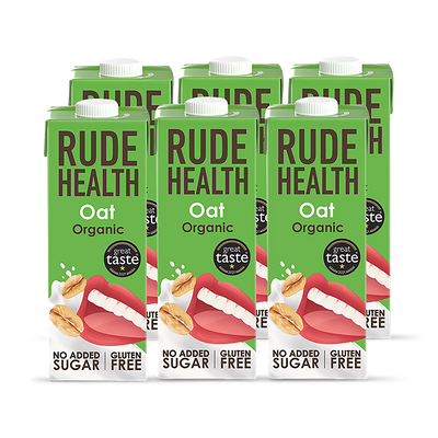 Rude Health Økologisk havre melkealternativ 6 x 1 liter