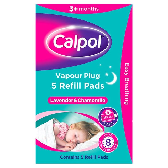 Calpol Vapour Plug Refill Pads   5 per pack GOODS M&S   