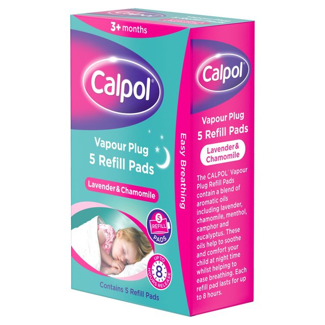 Calpol Vapour Plug Refill Pads   5 per pack GOODS M&S   